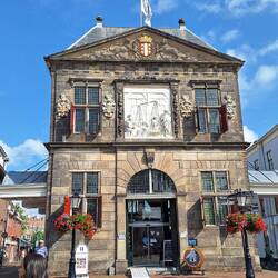 Haus in dem die Käsewaage eingebaut ist