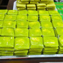 "Banh Com", eine traditionelle Spezialität und typisch für Nordvietnam