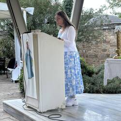 Carmelina did the first reading.