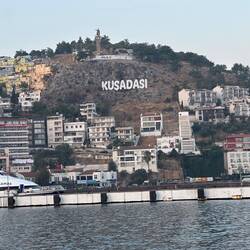 The view when disembarking this morning.