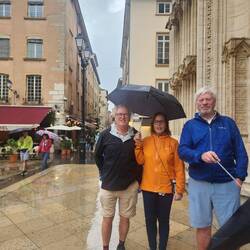 A little bit of rain in Lyon