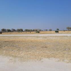 Start- und Landebahn.