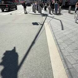 …nochmal über den Timesquare😌