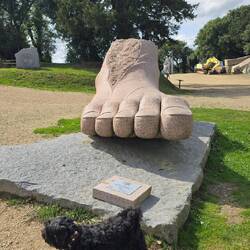 ...unser Footprint im Tal 😉😅