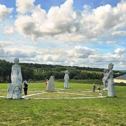 Blick auf einen kleinen Teil der Anlage.
