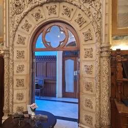 Dining room doorway