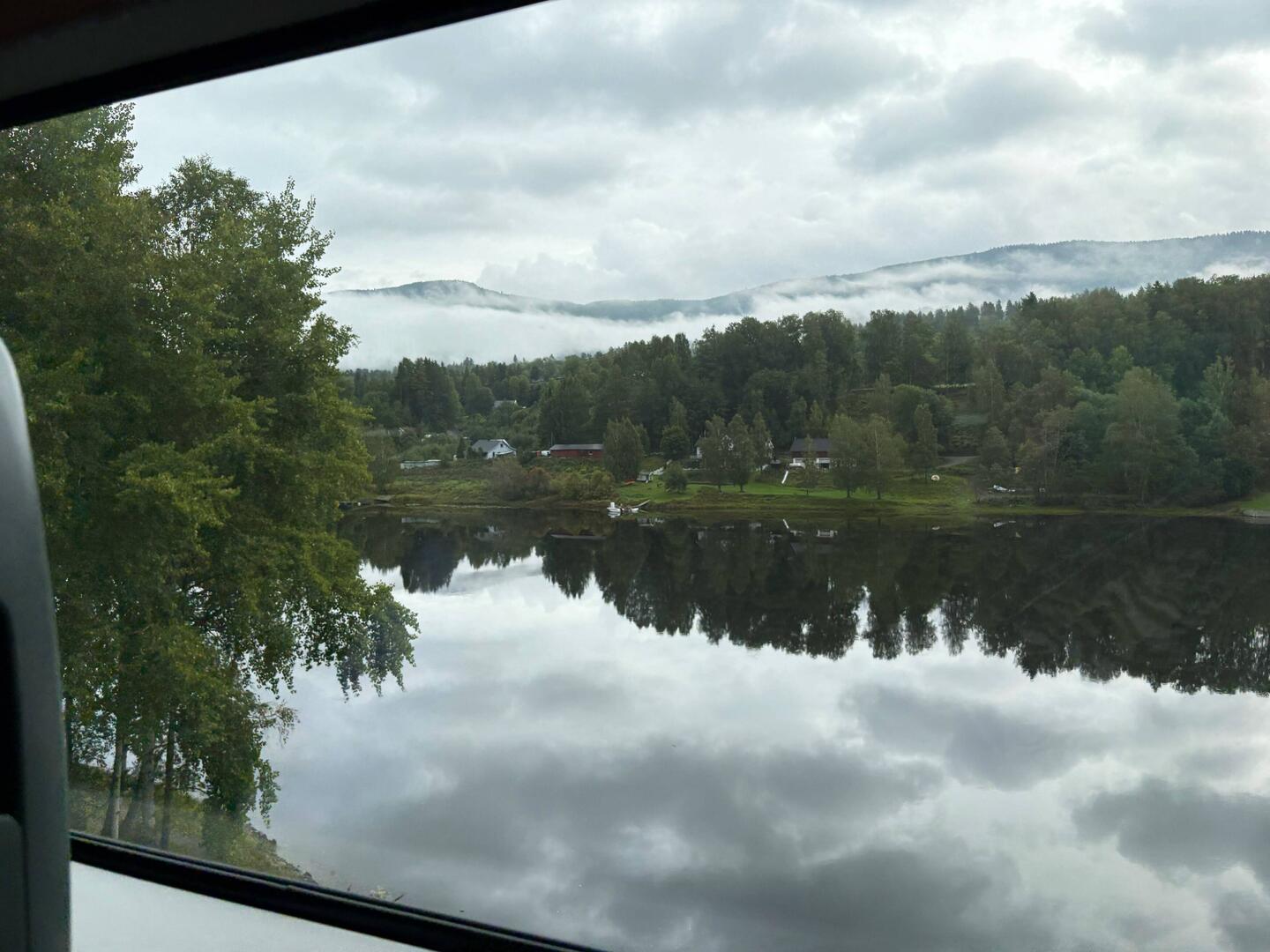 View on the way to Myrdal