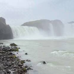 Goðafoss from below