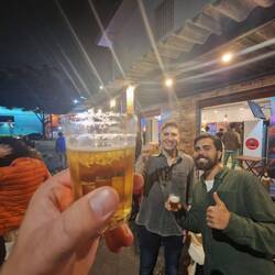 Noch ein bisschen kälter und das Bier wäre durchgefrohren