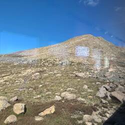 Climbing. The way ahead. That is not the summit up there.