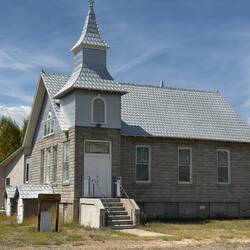This is the Moffat Town Hall and Mayor's office