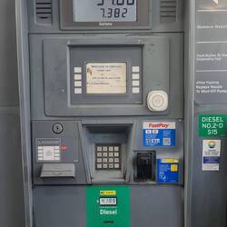 Tanken in Bent: €0.95/lt