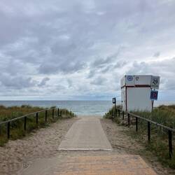 Doch schon bald lockern sich die Regenwolken und der Strand ruft🏖️
