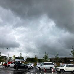 doch schönes Wetter schon gleich wieder vorbei