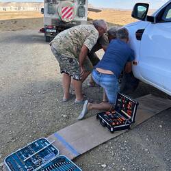 3 Fachmänner am Werk!