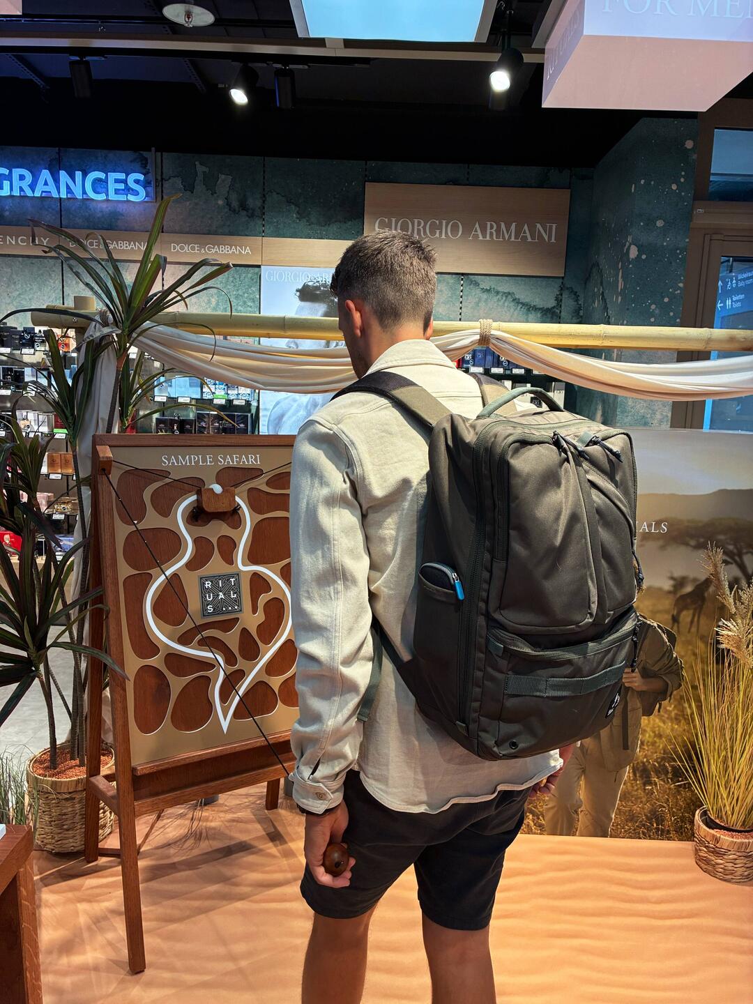 Am Flughafen wird noch mal Alles gegeben