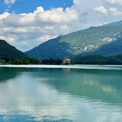 Ankunft am Lago di Toblino