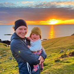 Was für ein herrlicher Sonnenuntergang