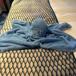 Welcome back from my cabin attendants Pitri and Gusti!