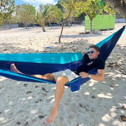 Meine Hängematte am Strand