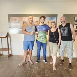 Vitor ein hervorragender Guide durchs Kloster