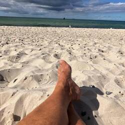 Weisser Sandstrand kilometerweit der Westküste entlang