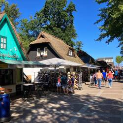 Vor der Seebrücke in Prerow