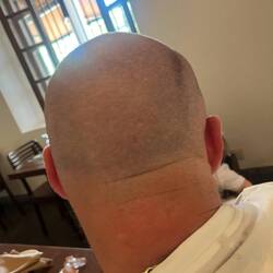 Falks fesche neue Frisur für nen halben Tag