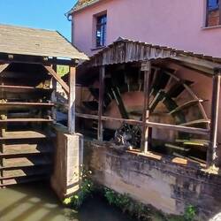 Den gamle vandmølle i Lauf