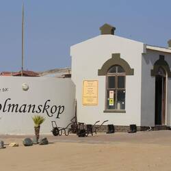 Einfahrt nach Kolmanskuppe