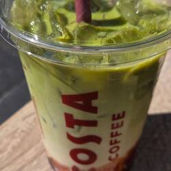 Strawberry Matcha Latte