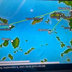 Our sailing route so far