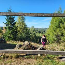 Kurz vor dem Kyrill-Tor.