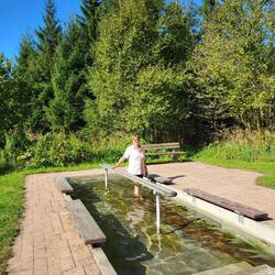 Die Füße freuen sich. 😊