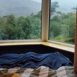 Vue de mon lit ce soir