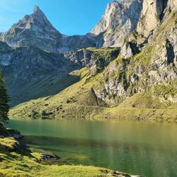 ... rauf zum Bannalpsee.