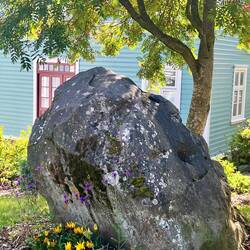 The famous rock, said to have elves living inside.