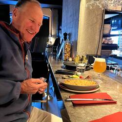 Delicious $180 dinner at a fish restaurant. MAR.