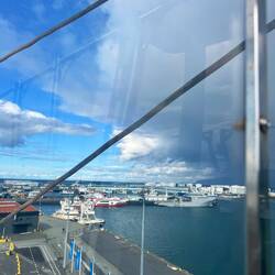 The storm from the Reykjavik Eye.