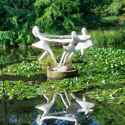 ..musste noch ein kurzer Spaziergang im Kurpark sein