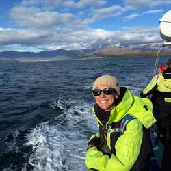 Chelsea loves hunting for whales
