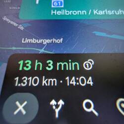 Noch 1315 Km bis Sarajevo