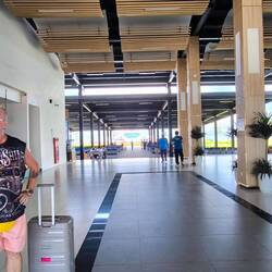am Terminal angekommen