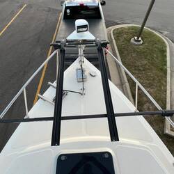Thought I'd show you a better photo of the bike rack I fabricated to fit C-Traveler.