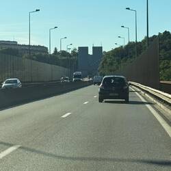 Eintritt in den Süden Tunnel von Lyon
