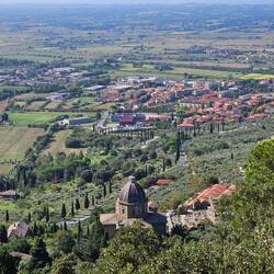 Aussicht vom Parkplatz