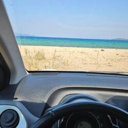 Mit dem Auto direkt an den Strand