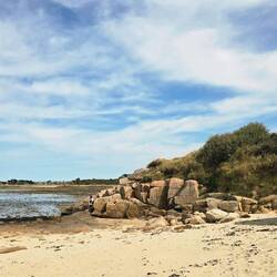 ...leider war gerade Ebbe.