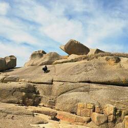 Kleine Kletterkünstlerin. Sie hatte ihren Spaß, hoch und runter....