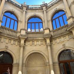 Incredible detail in inner portico